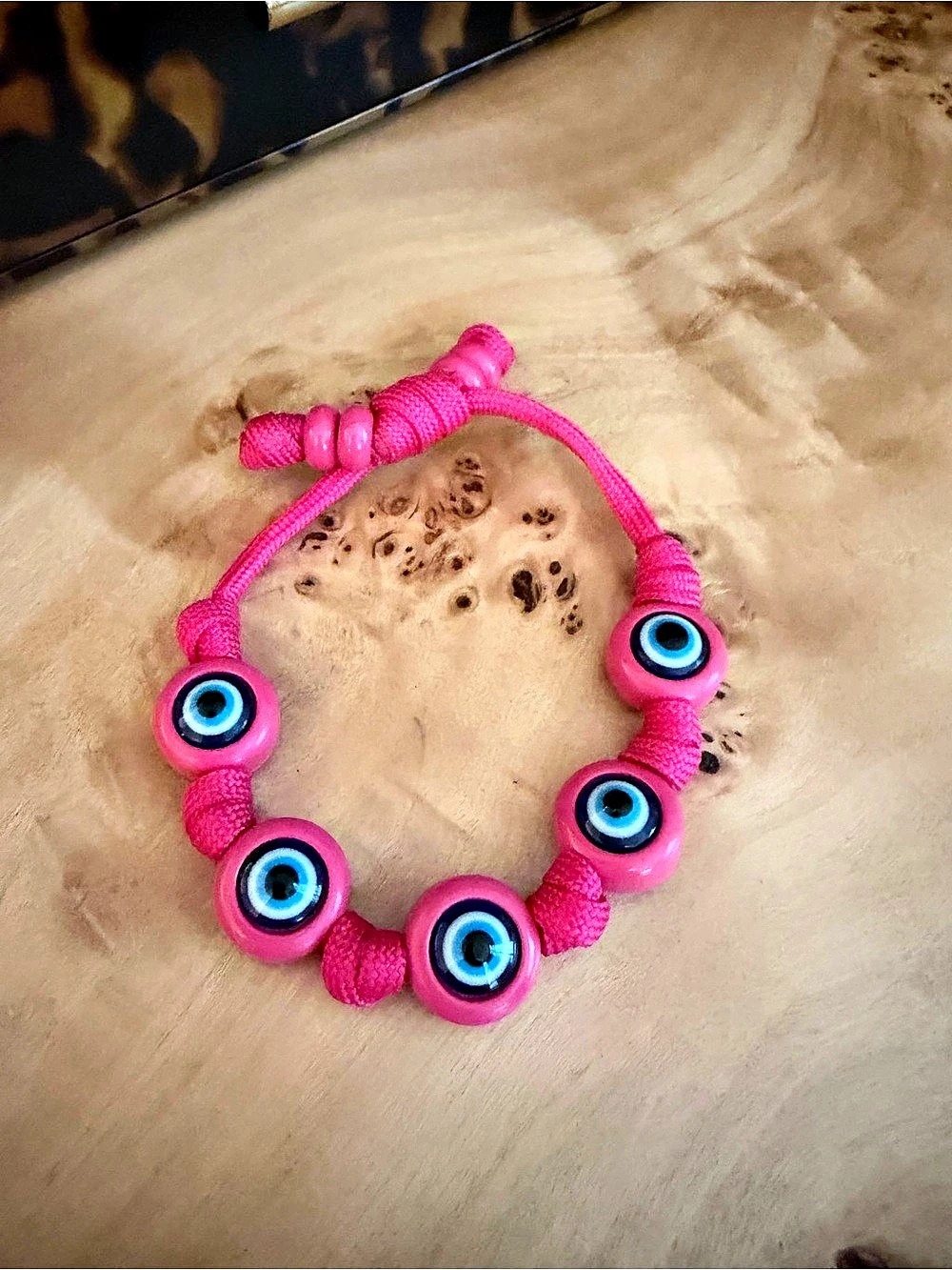 Bauble Bar Pink & Blue Beaded Bracelet